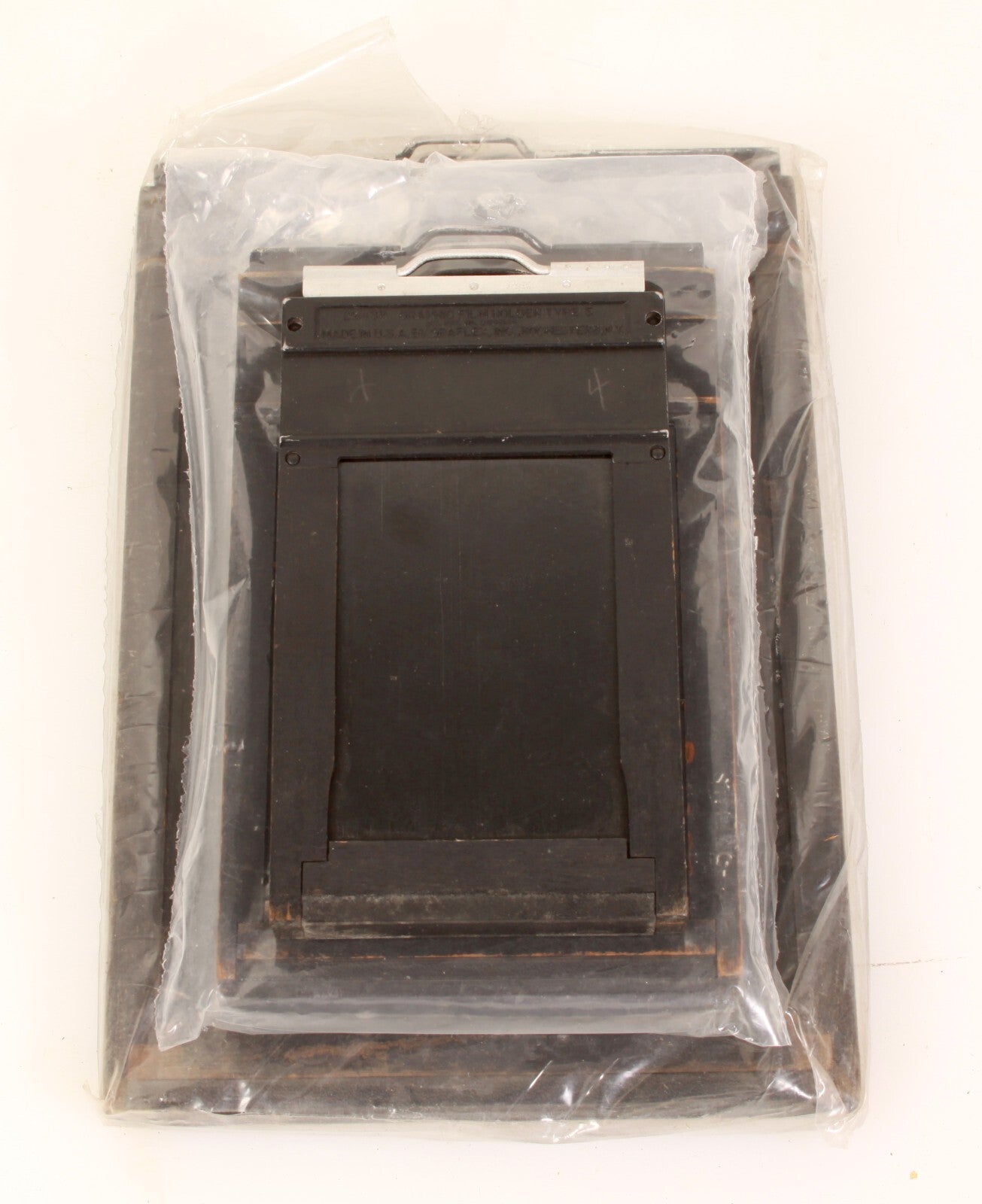 Vintage Retro Various Sized Film Holders - Lot of 4