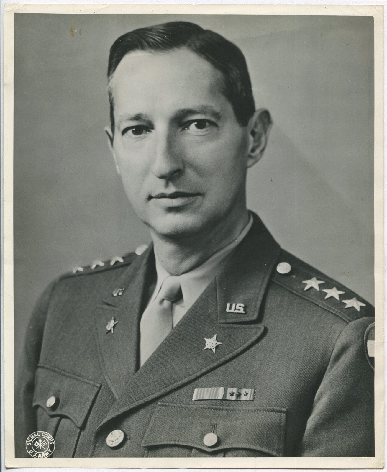Vintage WWII 8x10 B&W Photo U.S. General Mark Clark, Authentic Original, Sealed