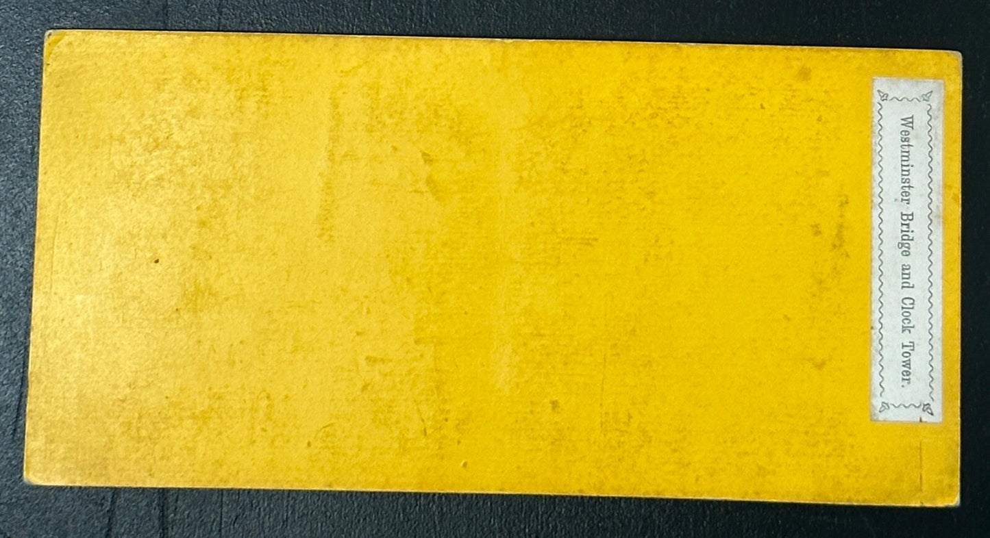 Vintage Stereoview Card: National Portrait Gallery in Trafalgar Square London