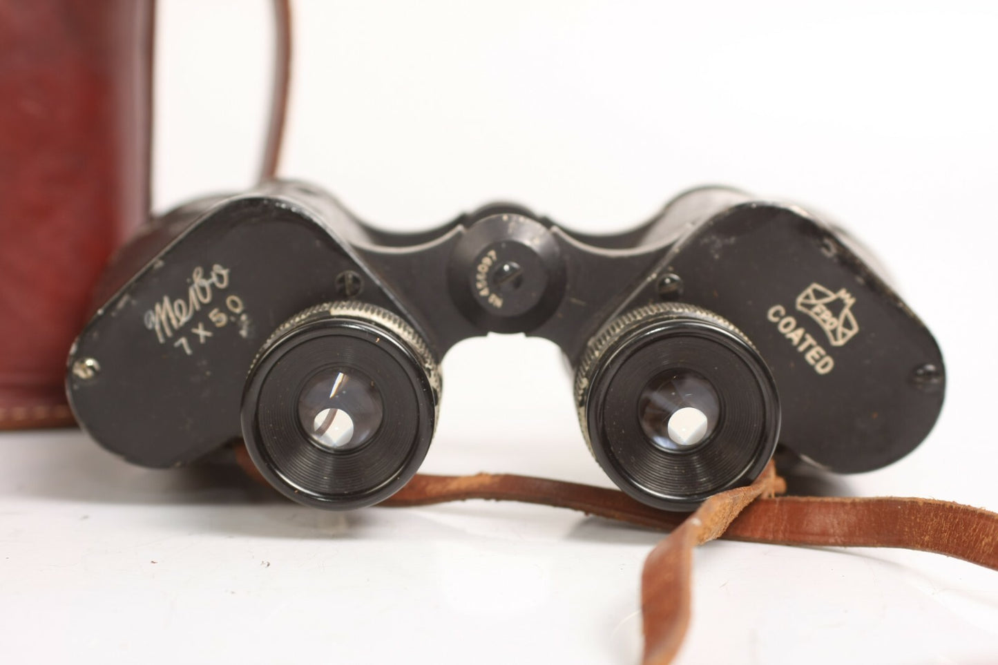 Meibo 7X50 Vintage Binoculars w Case