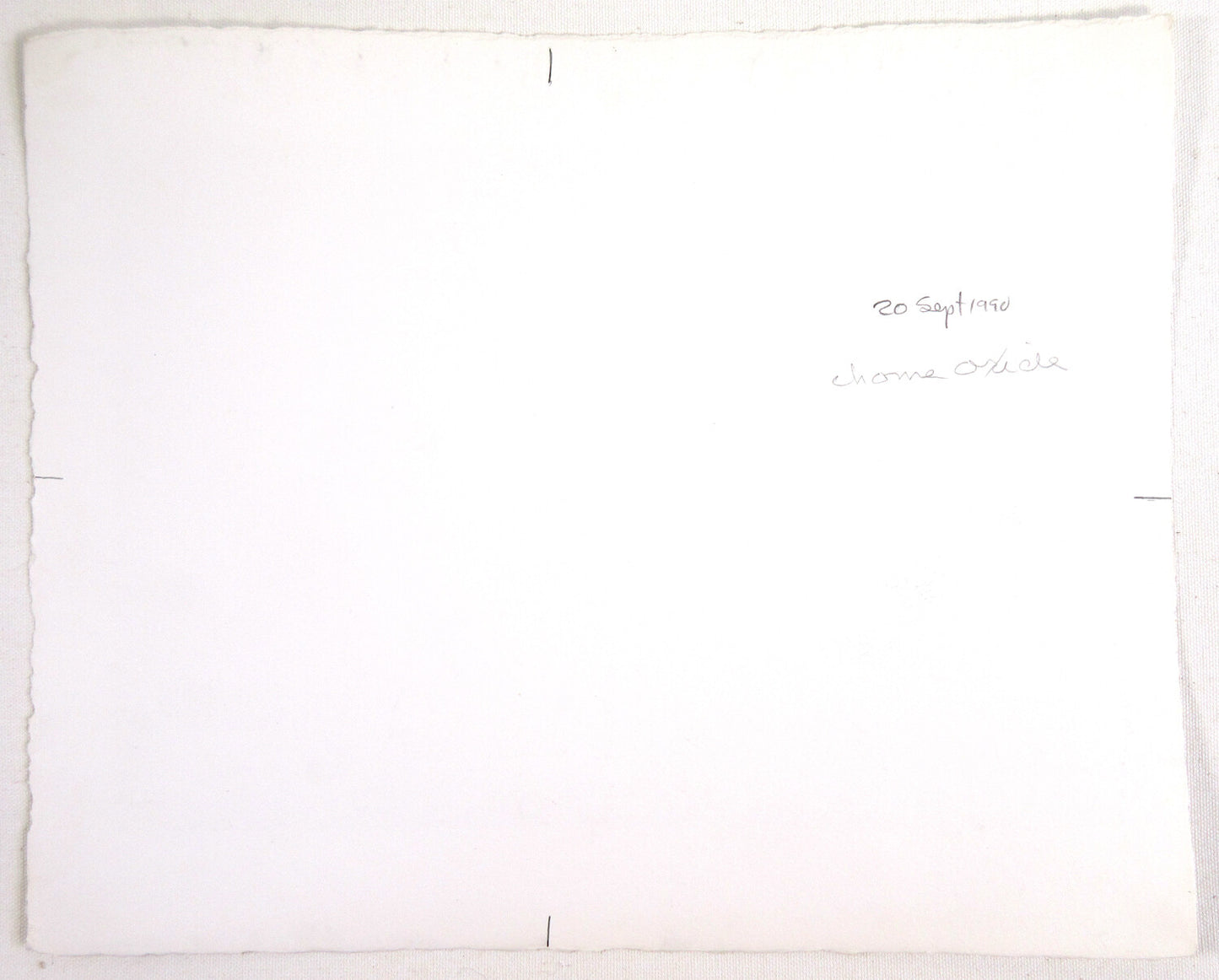 WOMAN AT CANNON BY TED JONES. GUM BICHROMATE, 14X11 WATERCOLOR PAPER.