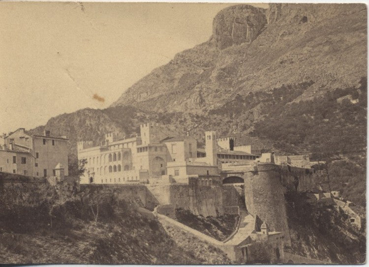 VINTAGE PHOTO OF PRINCE'S PALACE - MONACO