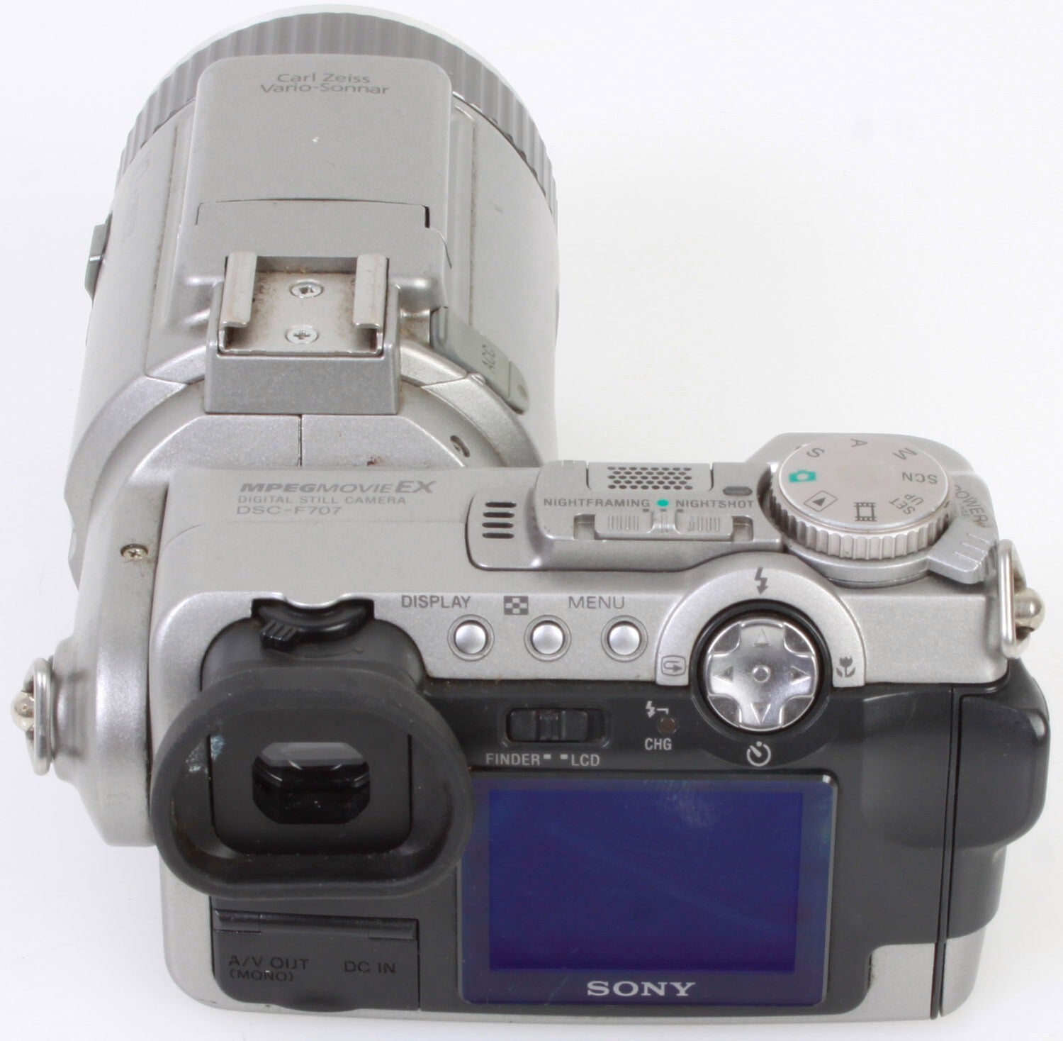SONY　DSC-F707 Sony Cyber Shot DSC-F707 Digital Camera 5MP AS IS NOT TESTED