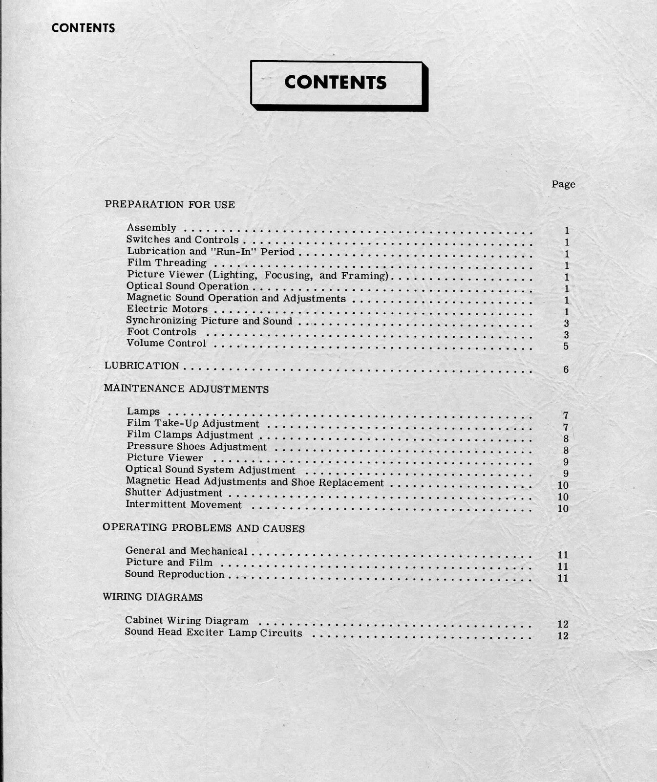 MOVIOLA FILM EDITING MACHINE MANUAL & PARTS LIST  ((XEROX COPY ONLY ))