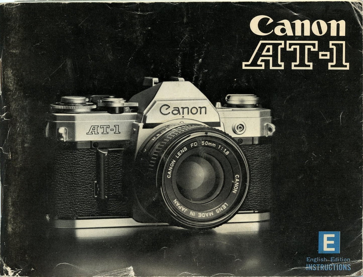 Original Manual for Canon AT-1 Camera