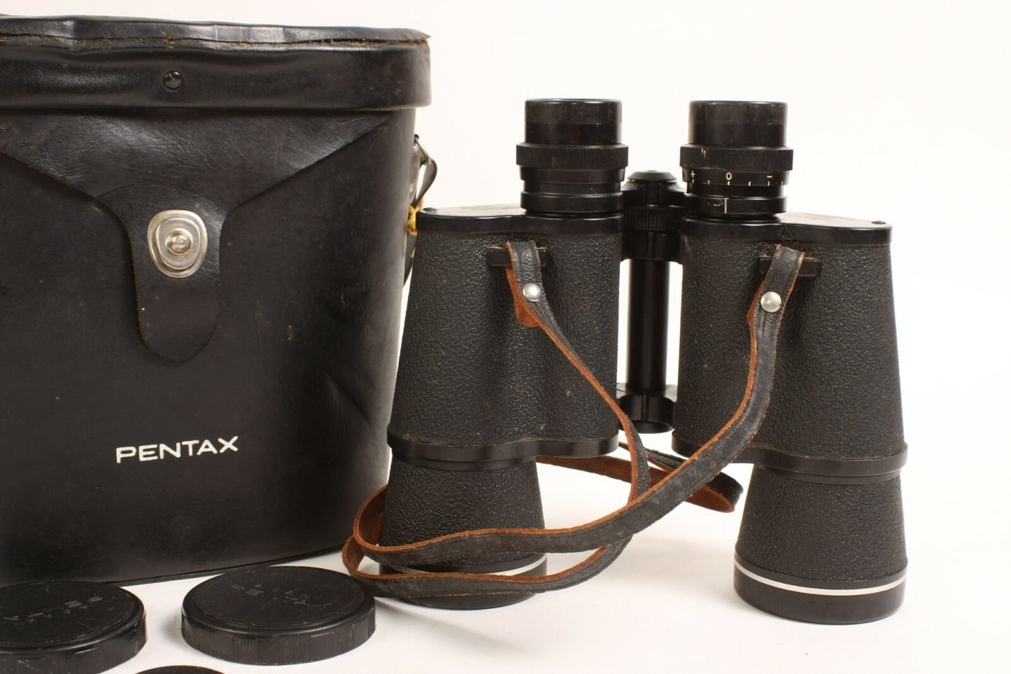 Asahi Pentax 7X50 Vintage Binoculars with Case