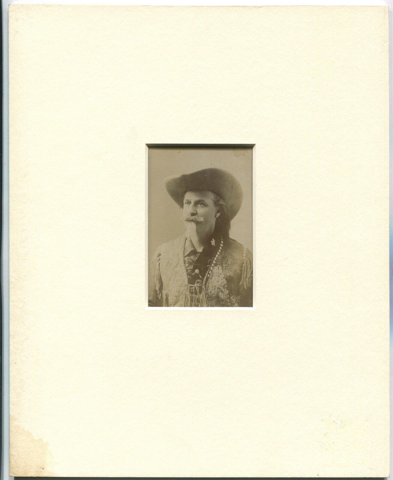 BUFFALO BILL, WILLIAM F. CODY. CABINET CARD