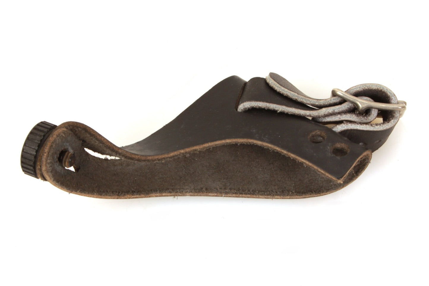 Camera Hand Grip Black Leather 1/4-20 Connector