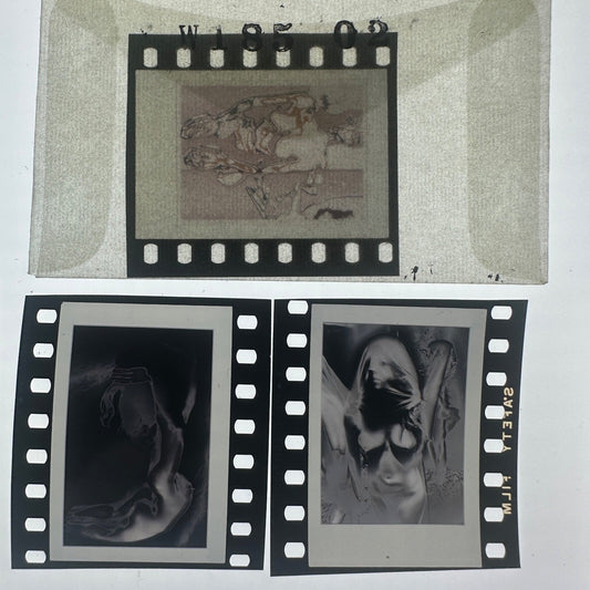 Professional Photography Lot of "Todd Walker" 35mm UNMOUNTED B&W Slides (x35)
