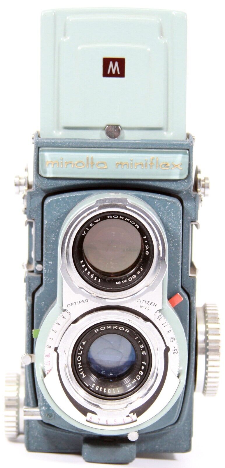 Minolta Miniflex TLR 4x4 Medium Format Film Camera RARE