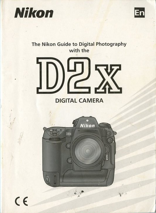 Original Manual for Nikon D2X Camera