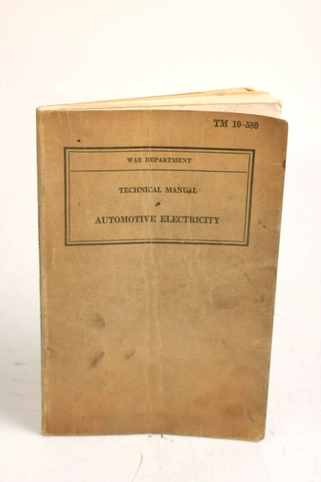 Technical Manual - Automotive Electricity - War Department