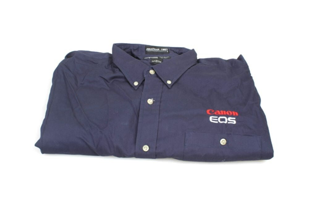 JONATHAN COREY CANON EOS DRESS SHIRT NAVY XL