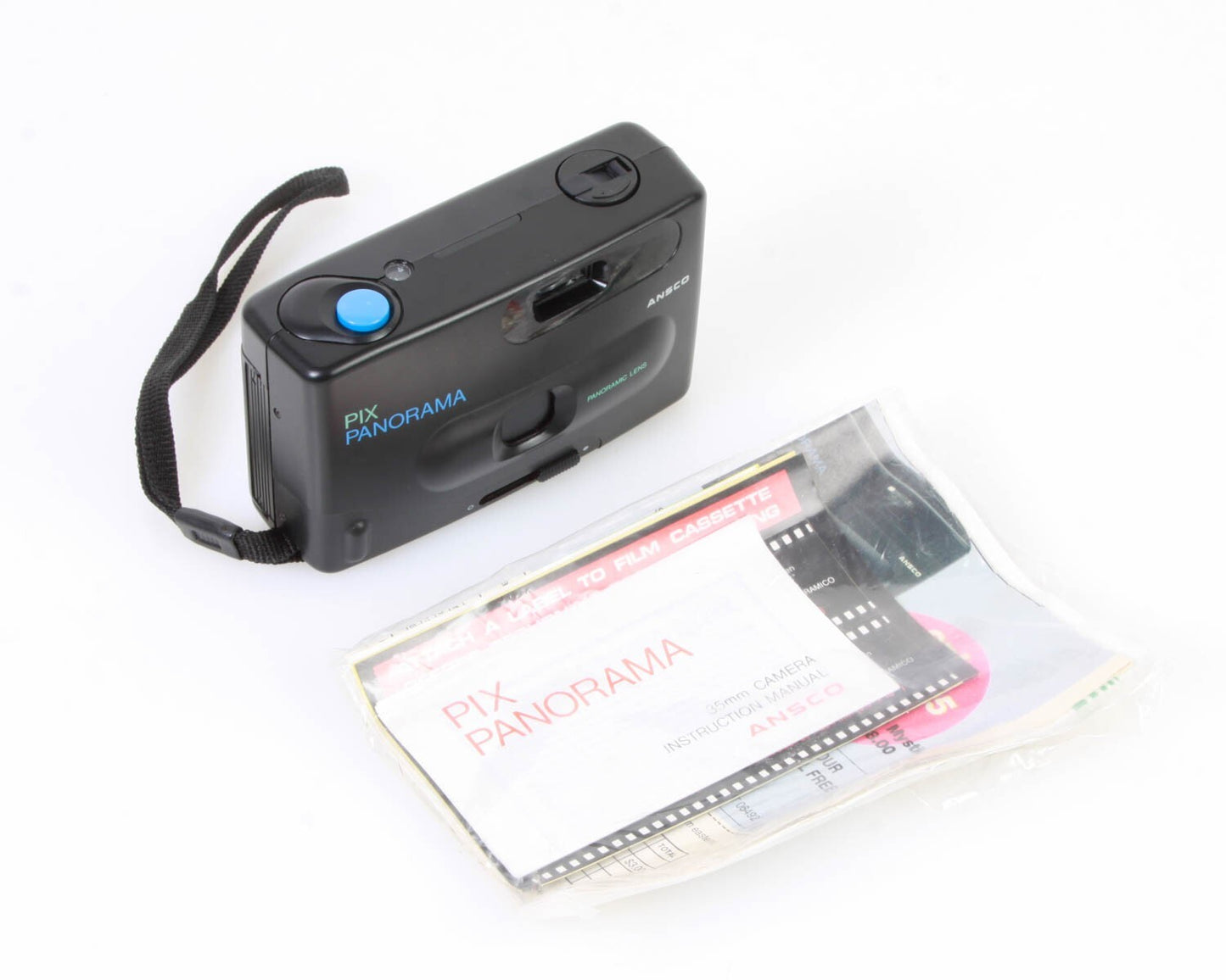 ANSCO PIX PANORAMA 35mm PANORAMIC CAMERA W/ CASE