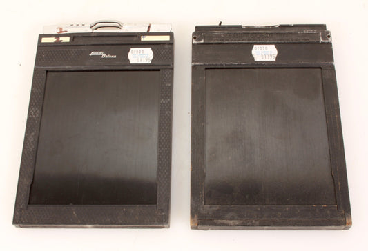 Vintage Retro Pair of Film Holders - Lot of 2