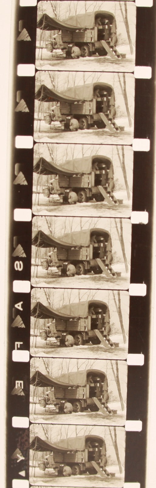 Vintage Found Footage Military Film Reel - AS IS