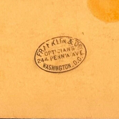 Vintage StereoView Card "Washington's House Mount Vernon"