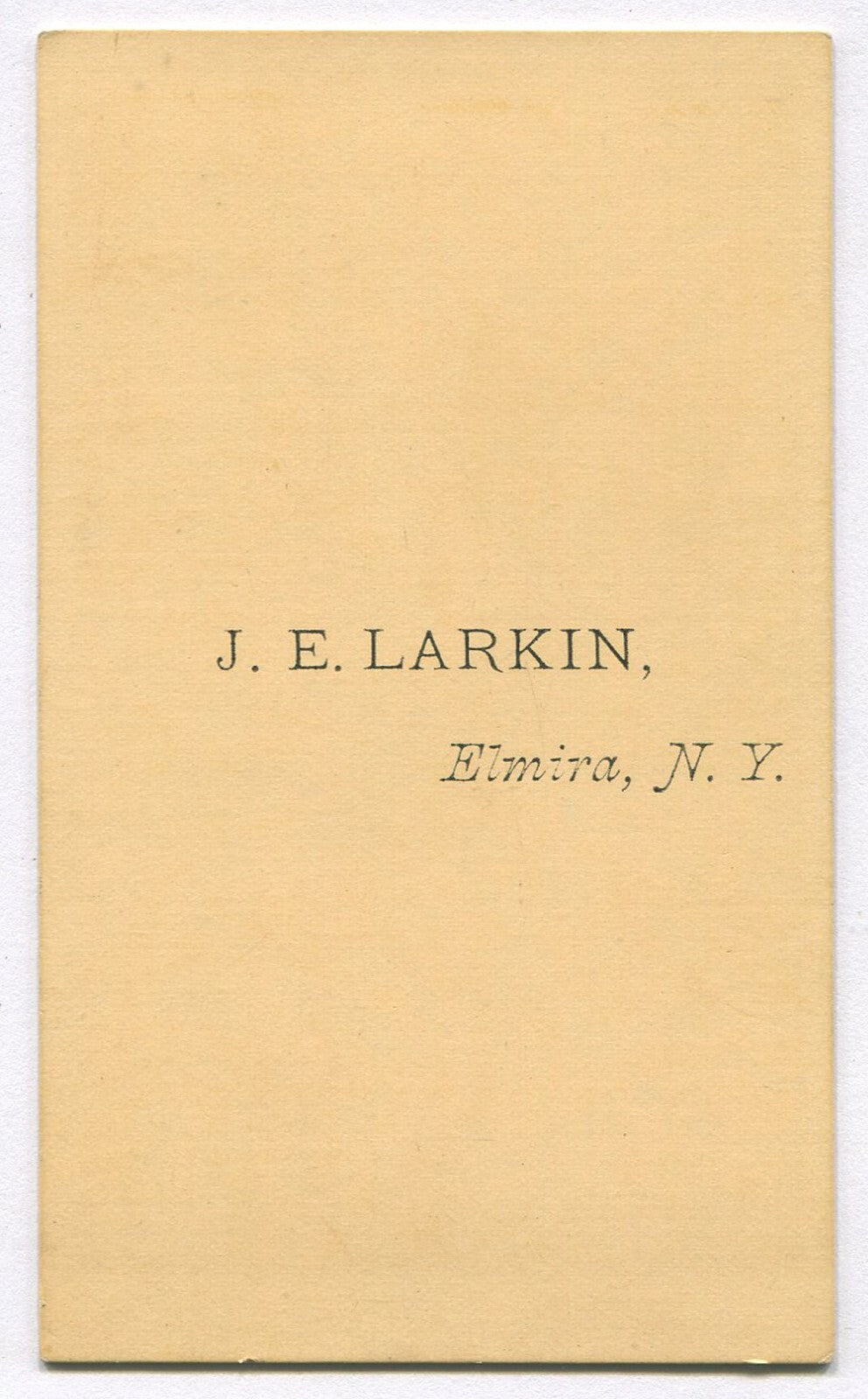 VERY MODERN LOOKING WOMAN. CDV. ELMIRA, PA.