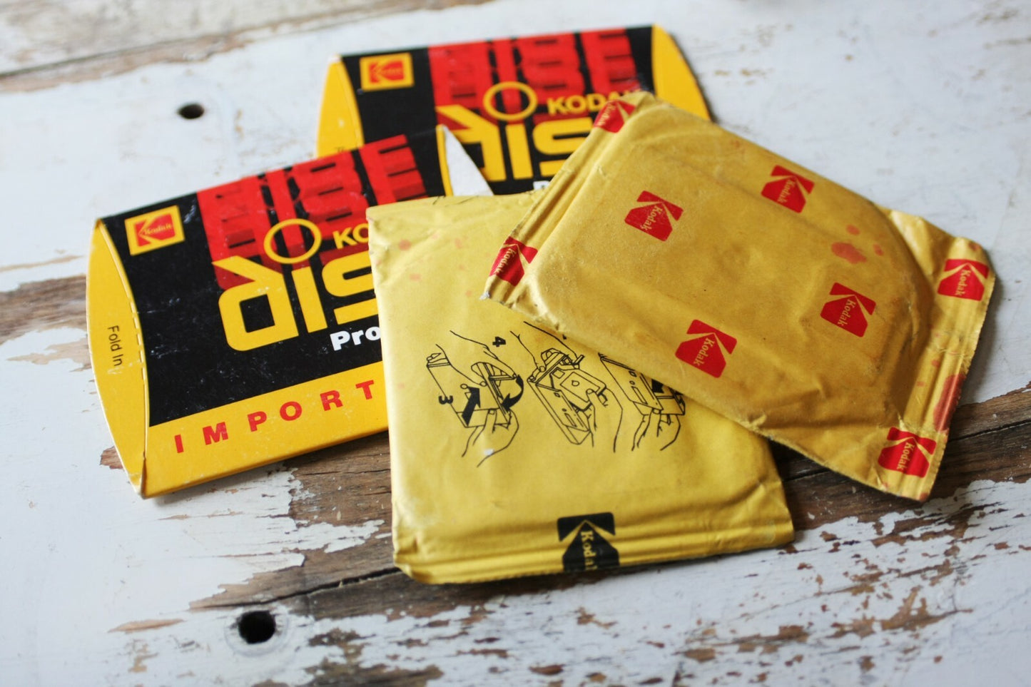 Kodak Disk Film with Protector Packages, Pack of 2