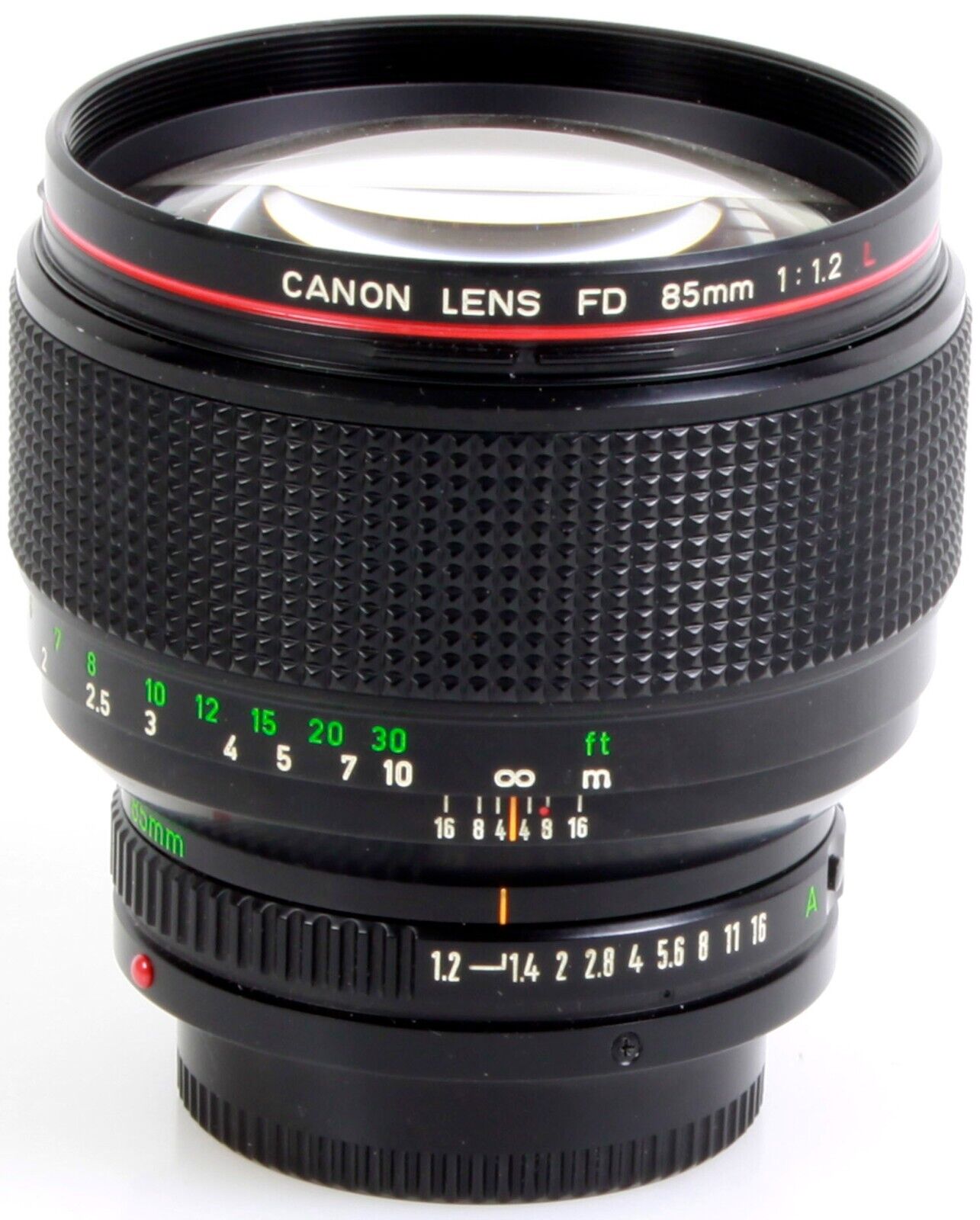 Canon FD 85mm f/1.2 L Manual Prime Portrait Lens