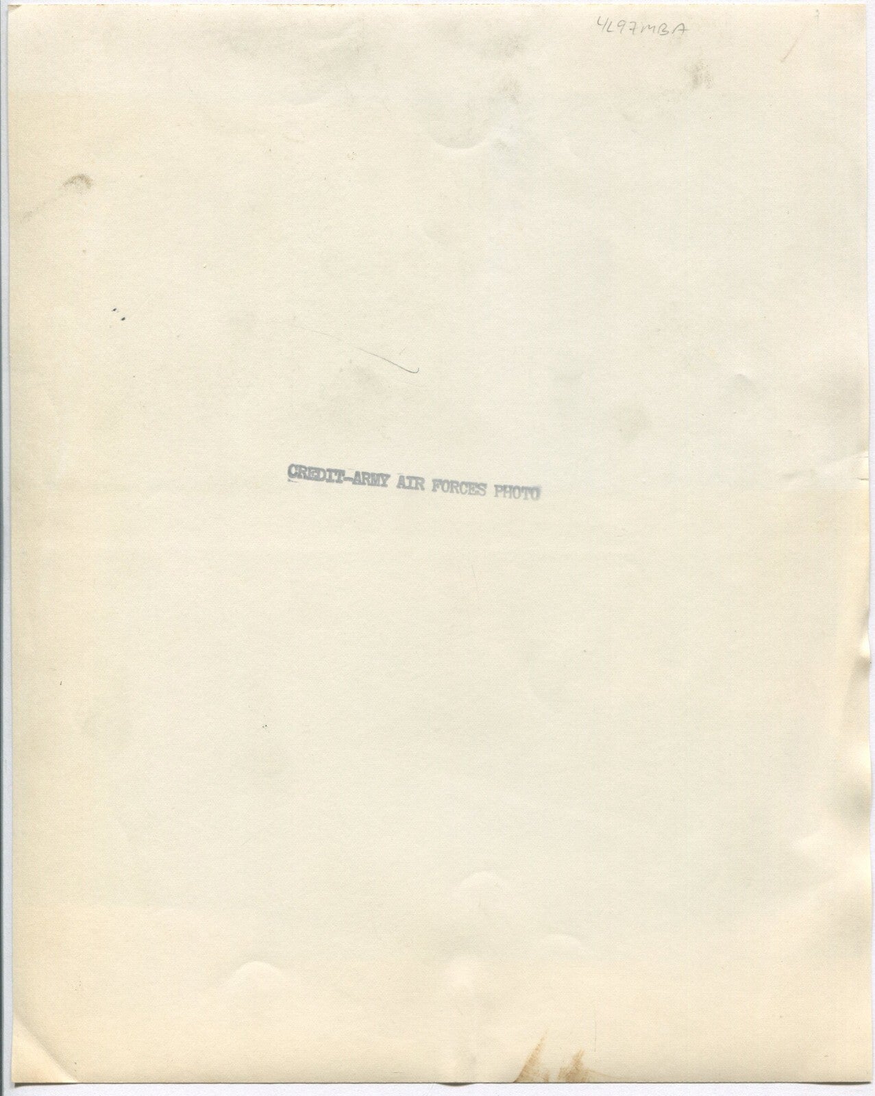 U.S. ARMY AIR CORPS MAP/SPY PLANE. 2 SET, B&W PHOTO. WWII ERA.