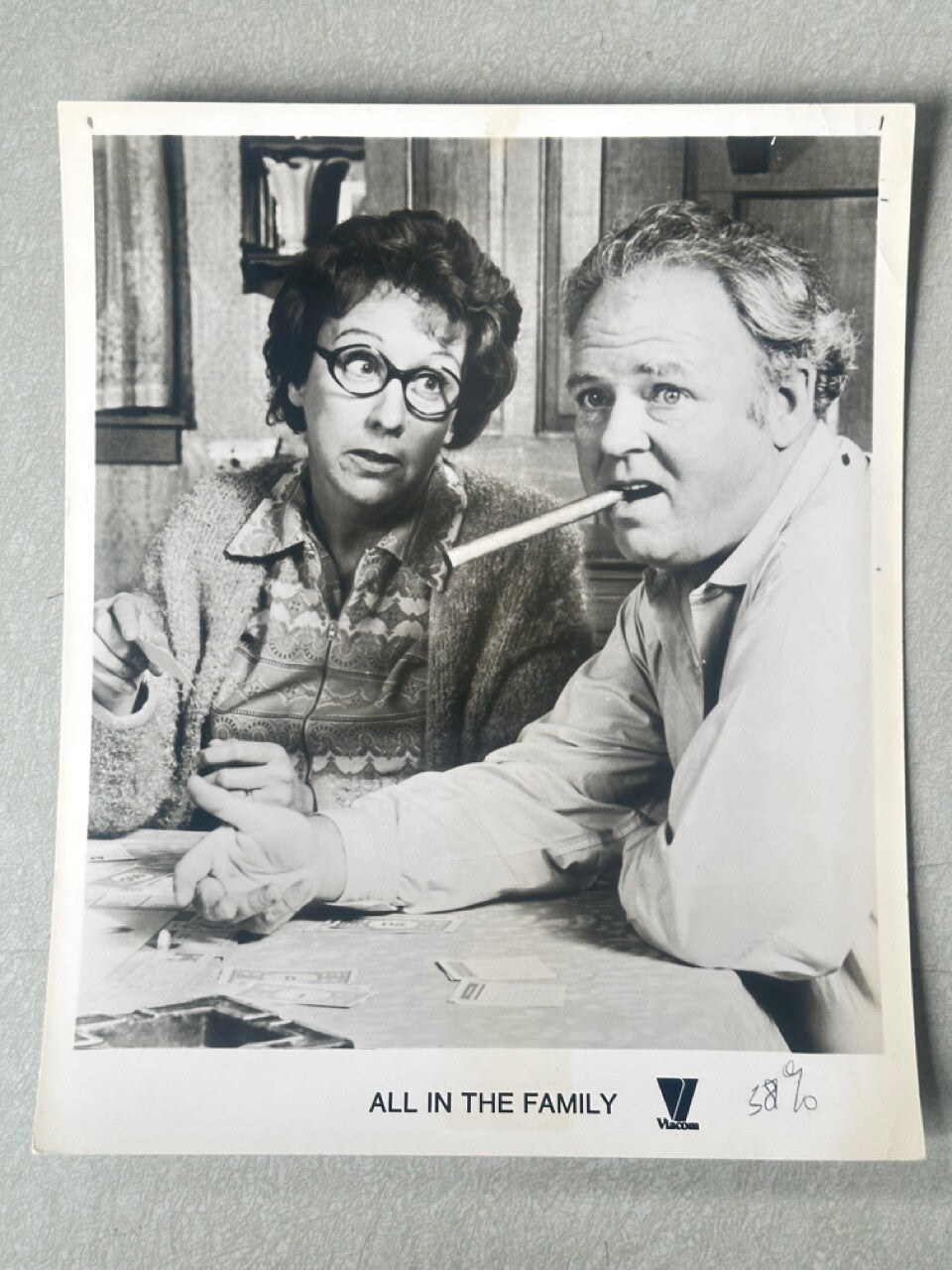 Vintage Archie Bunker's Place 8x10 Press Photos - Set of 2, Authentic TV