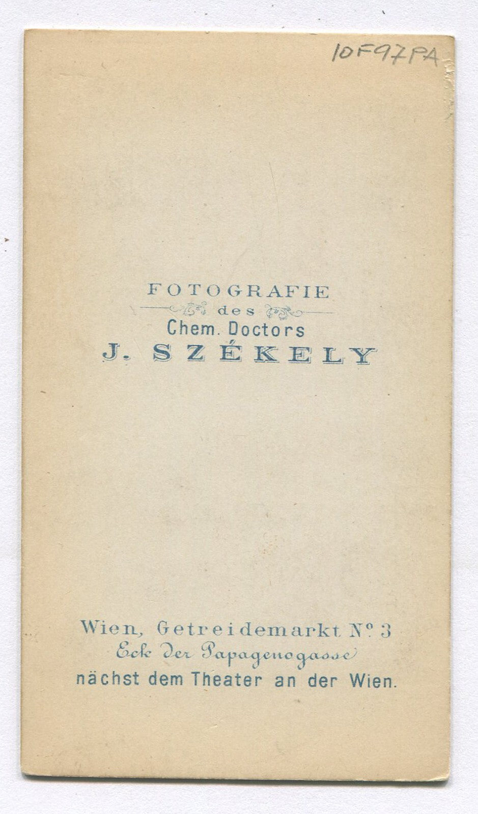 COUPLE POSED, DRUNK WOMAN HOLDING BOOK. CDV, 1864, WIEN, AUSTRIA.