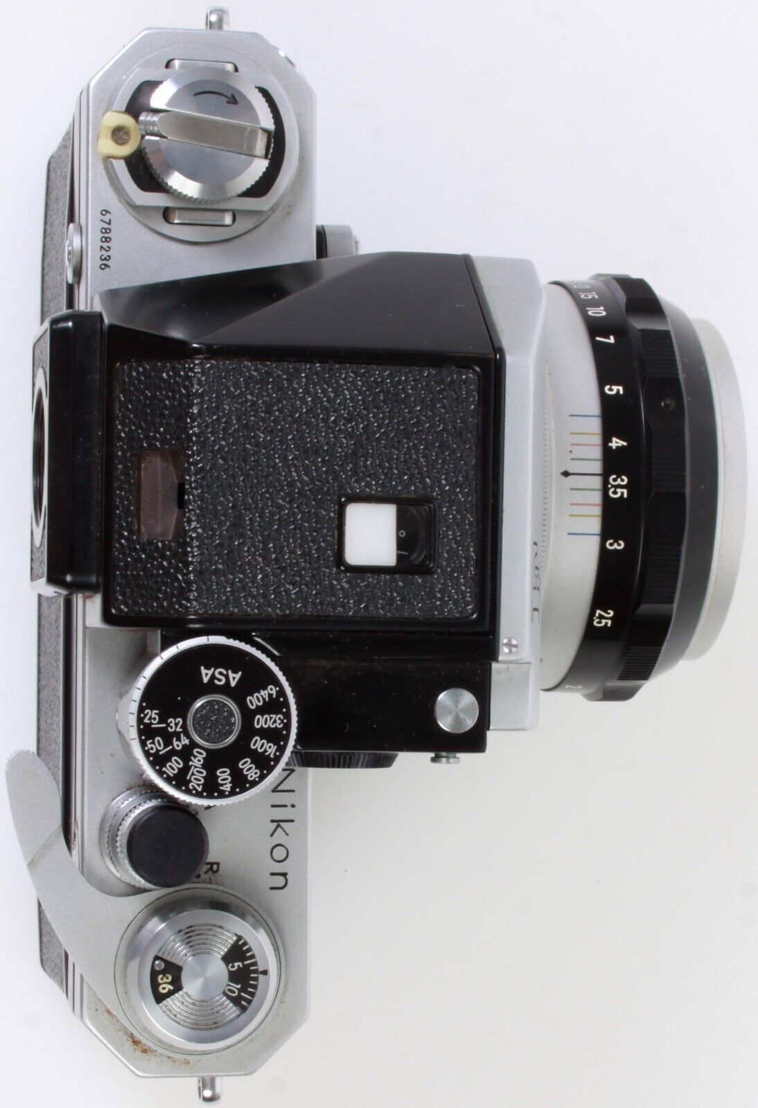 Nikon F 35mm Camera Body w/ Metered Prism & 50mm f/1.4 Lens