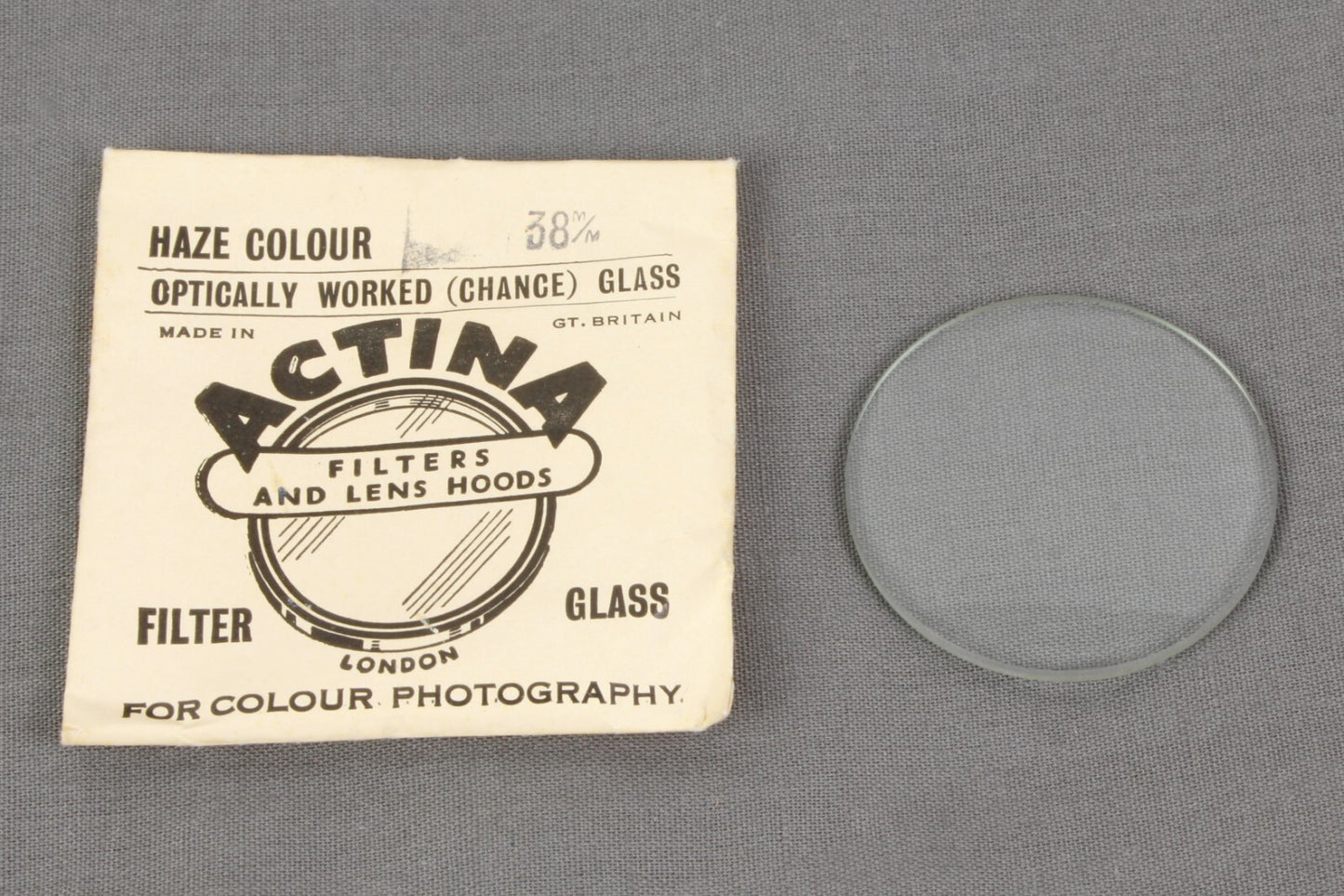 38mm Haze Filter Glass