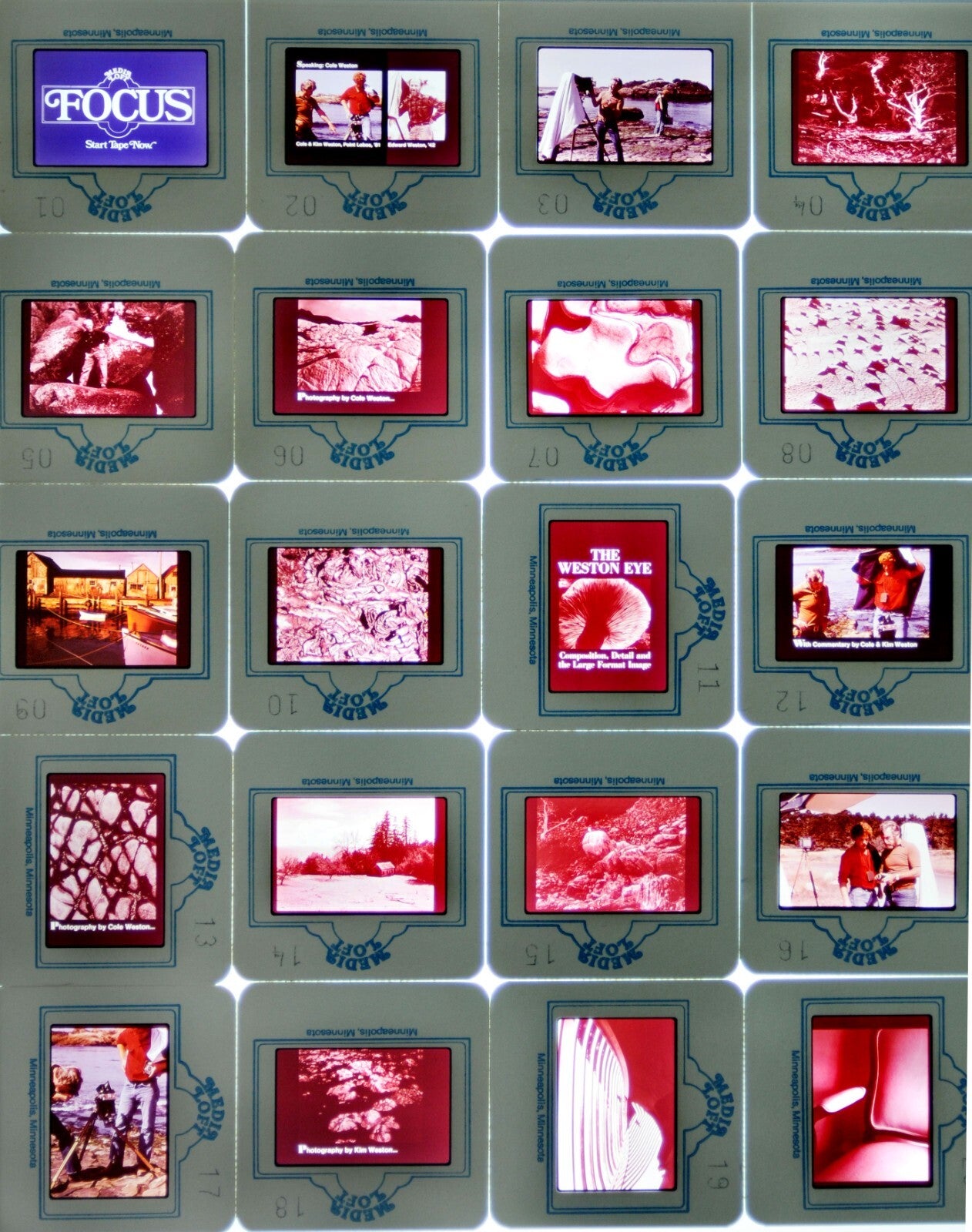 The Weston Eye Educational Photography Kit - 80 Slides 2 Cassettes & Carousel