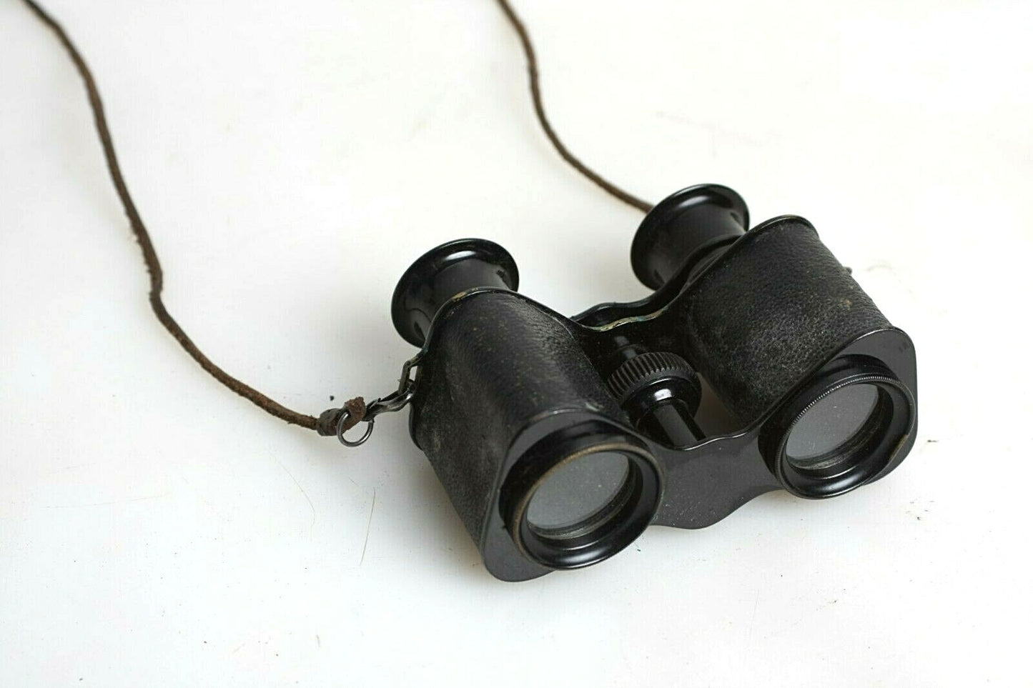 Antique Sportiere Paris Binoculars with Case