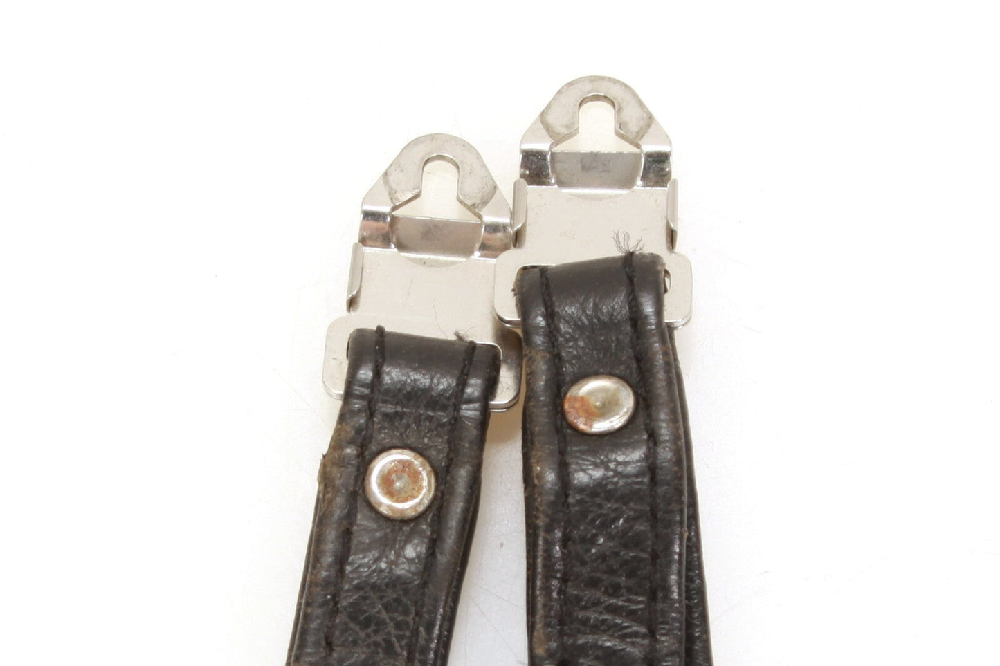 Vintage Hasselblad Padded Leather Wrist Strap - Black, 14in, 5/8in Wide, Used