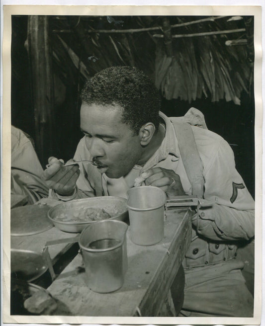 WWII U.S. MILITARY IN EUROPE. 2-8X10, 1-4.5X3.25 B&W PRINTS, VINTAGE.