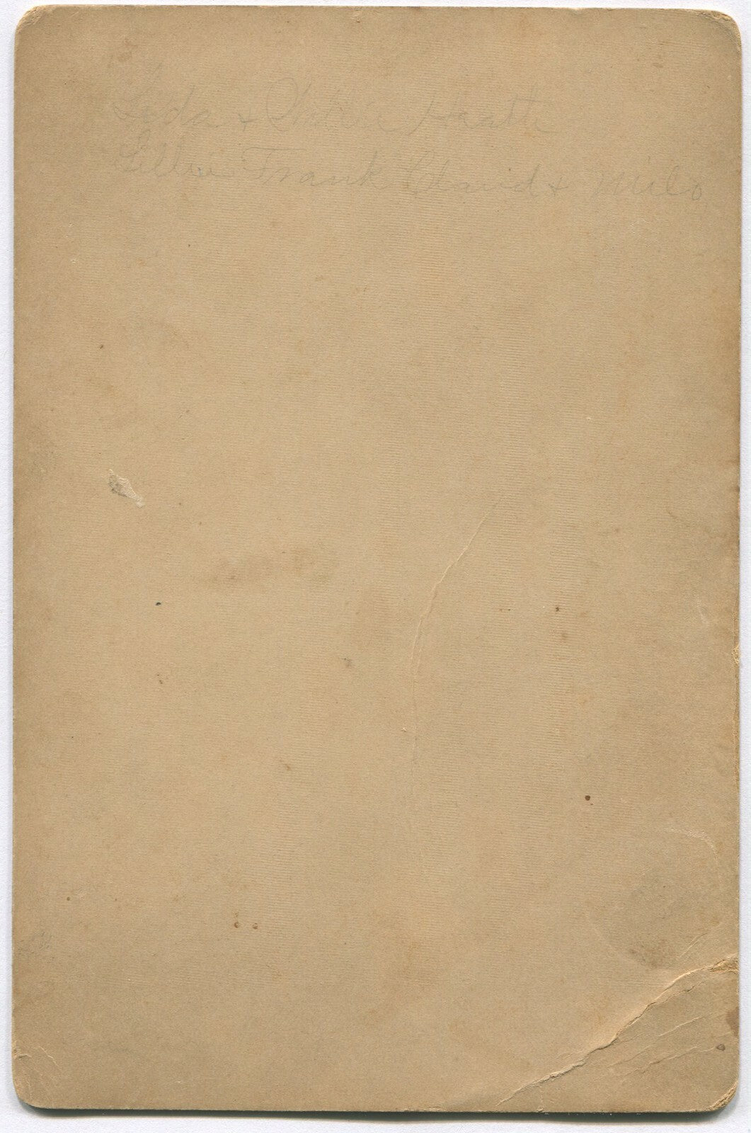 Vintage Cabinet Card Photo, Family Portrait, Impish Child with Hats, LA