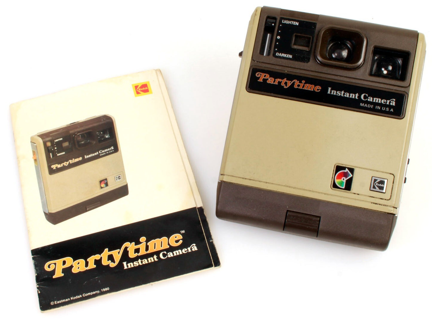 Kodak Partytime Instant Camera & Manual