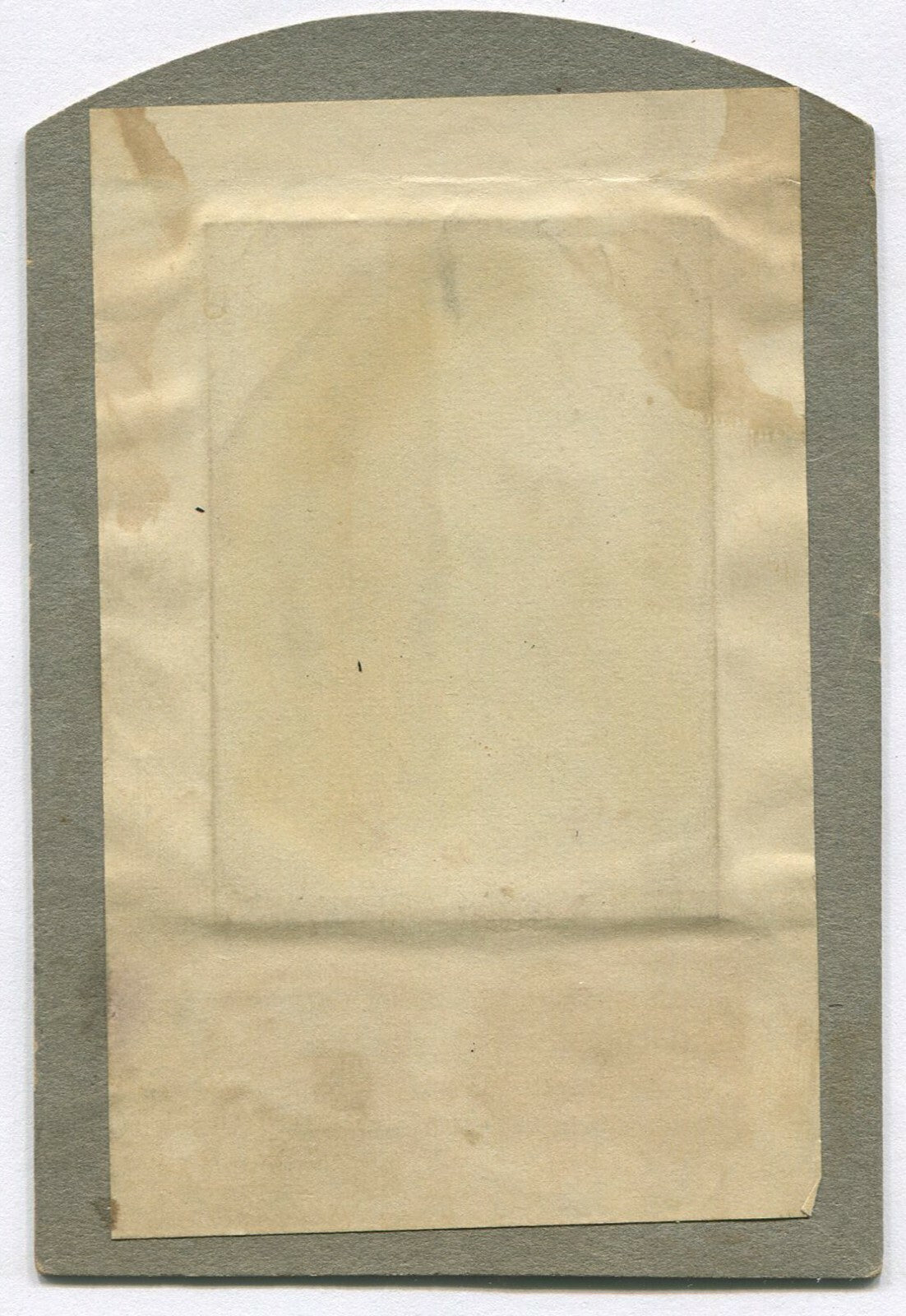 TWO WOMEN IN HATS AND PRETTY DRESSES. TINTYPE IN PERIOD PAPER MAT.