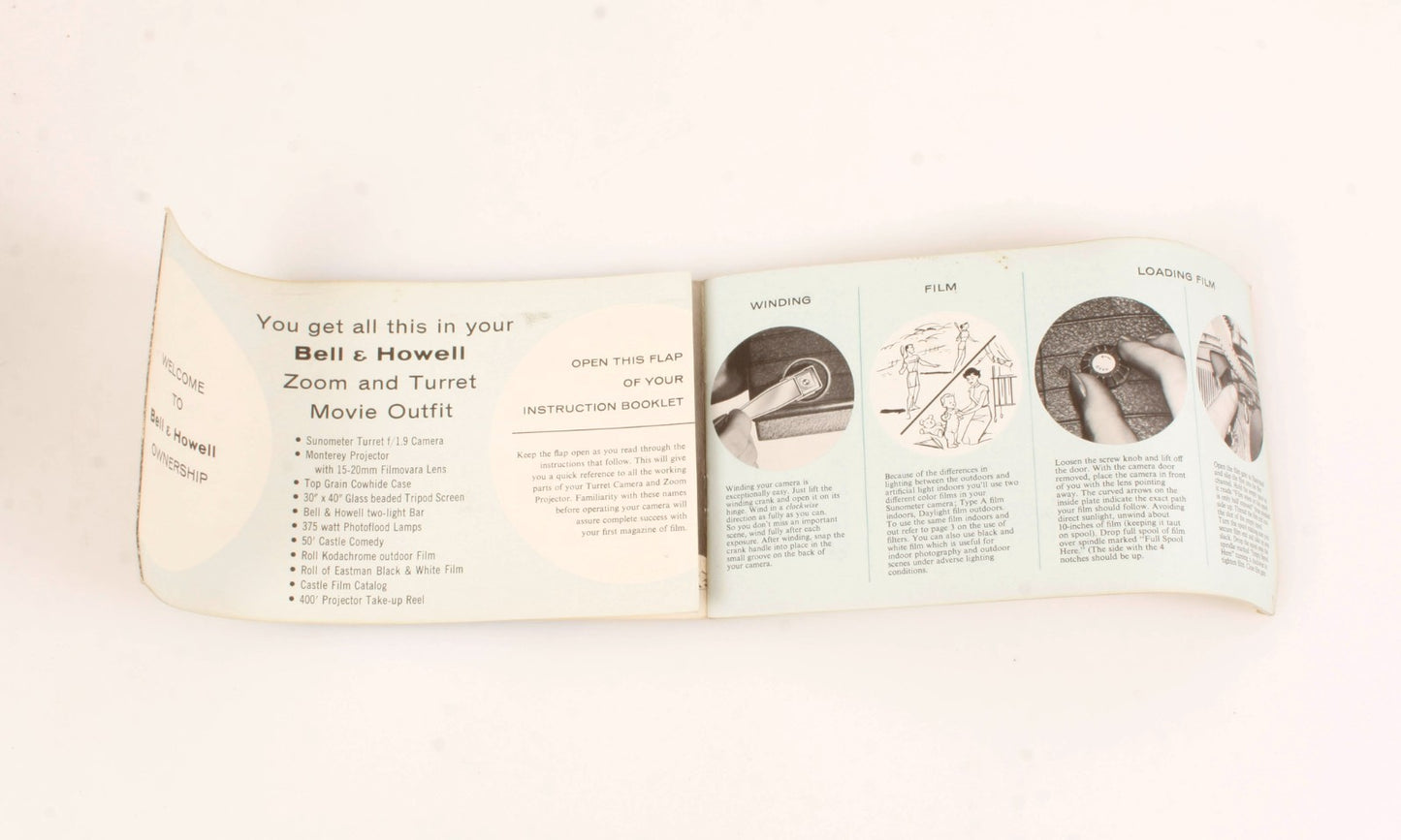 Antique Bell & Howell 333 Sun Dial Movie Camera PROP/DISPLAY ONLY ONLY