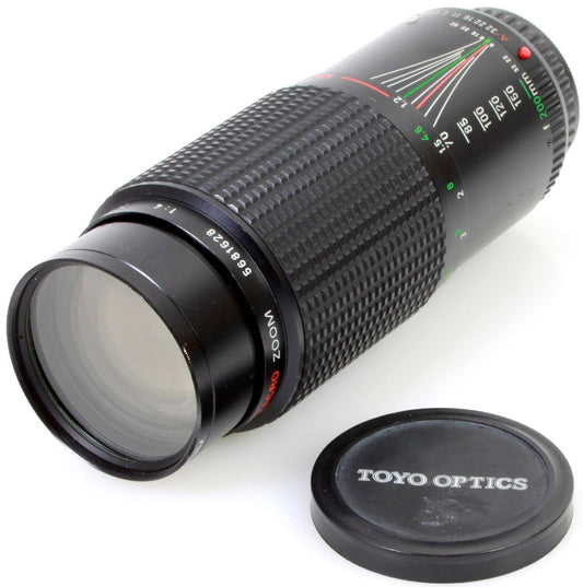 Pentax K1000 Zoom Lens 70-200mm w/ UV Haze Filter & Caps