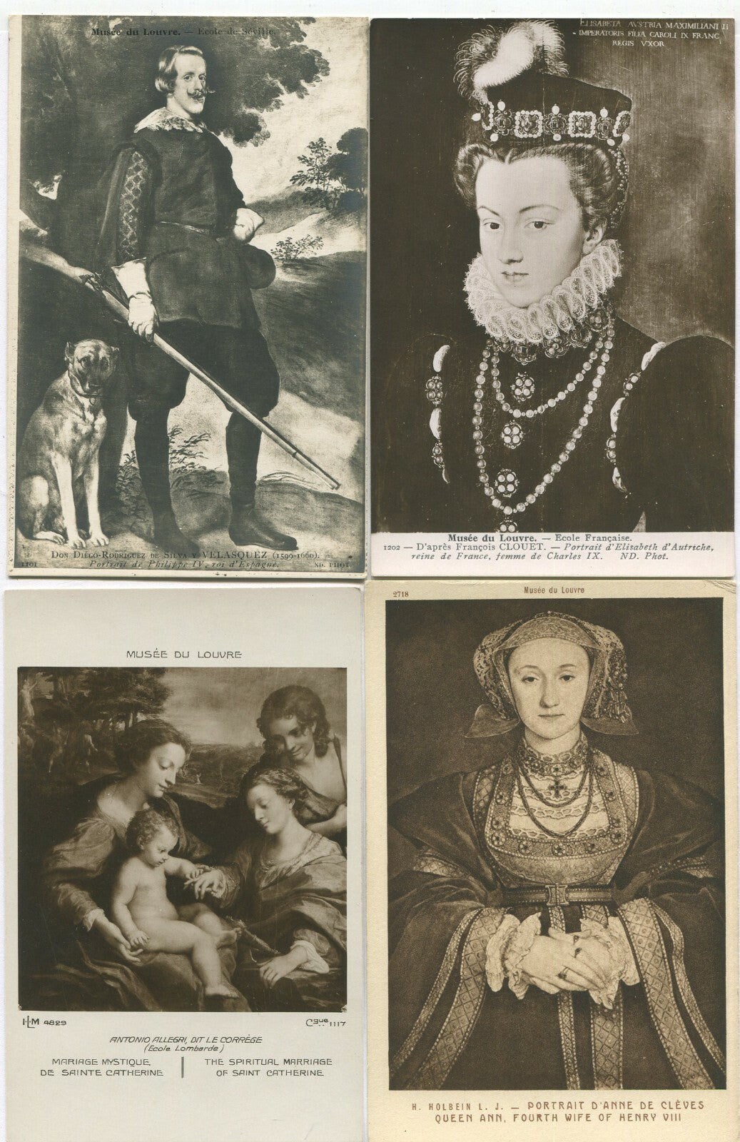 OLD MASTER PAINTINGS. POSTCARD 9 SET. POSTCARD.