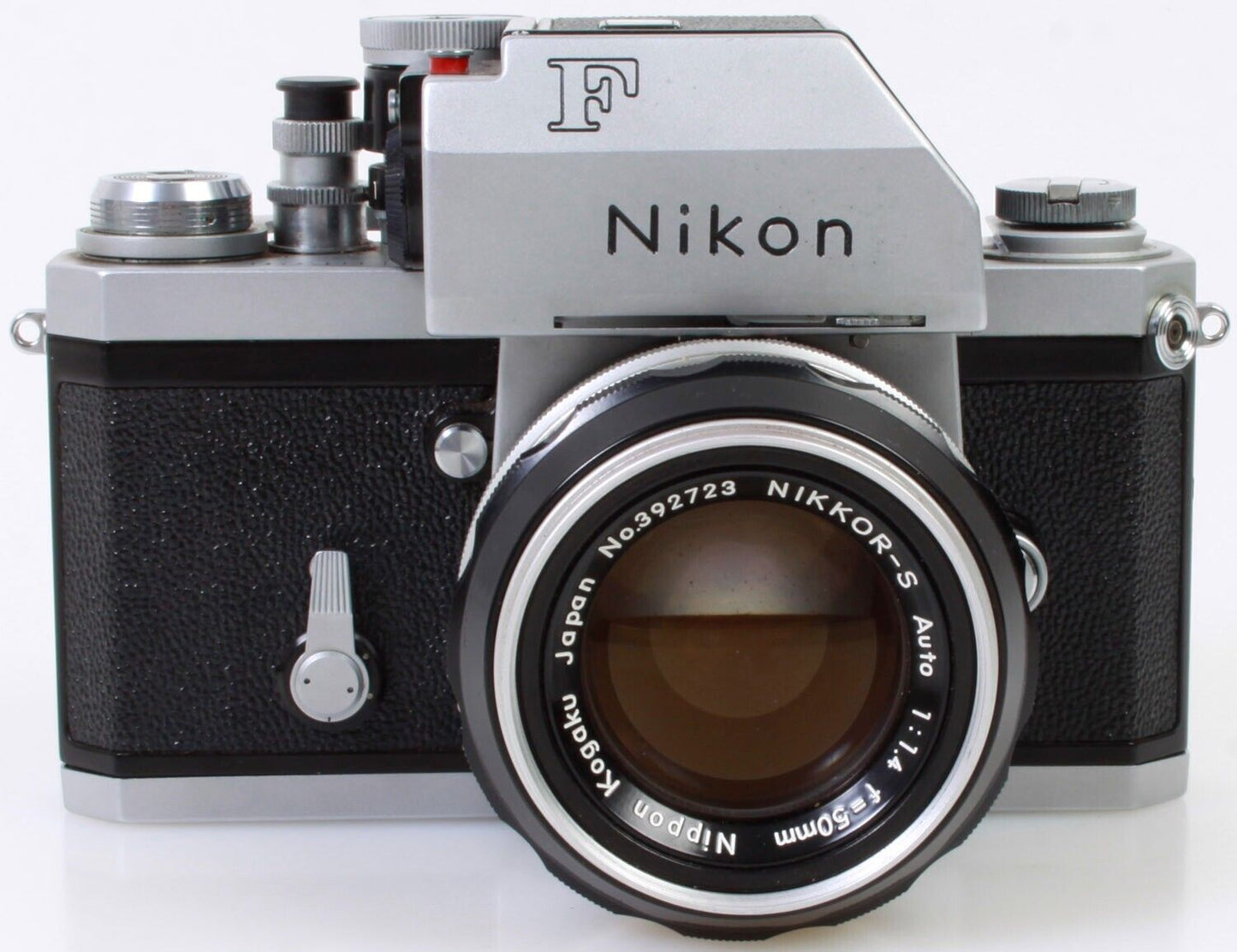 Nikon F 35mm Camera Body w/ Metered Prism & 50mm f/1.4 Lens