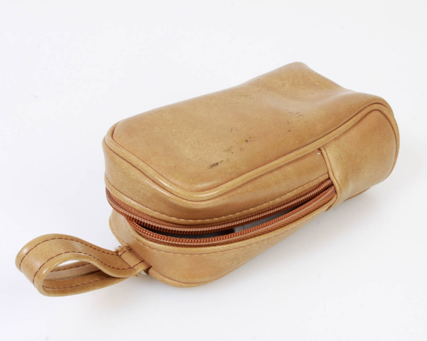 VINTAGE 110 CAMERA CASE, TAN