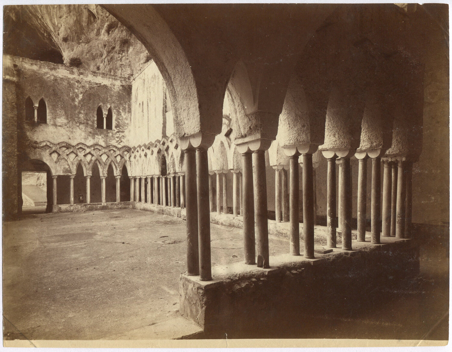 ARCHITECTURAL, COLUMNS OF RUINS, ROMAN.  ALBUMEN,UNMOUNTED.