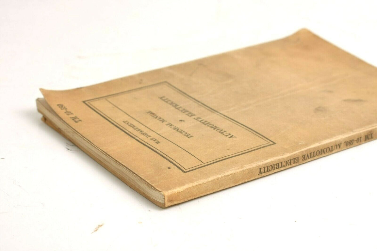 Technical Manual - Automotive Electricity - War Department