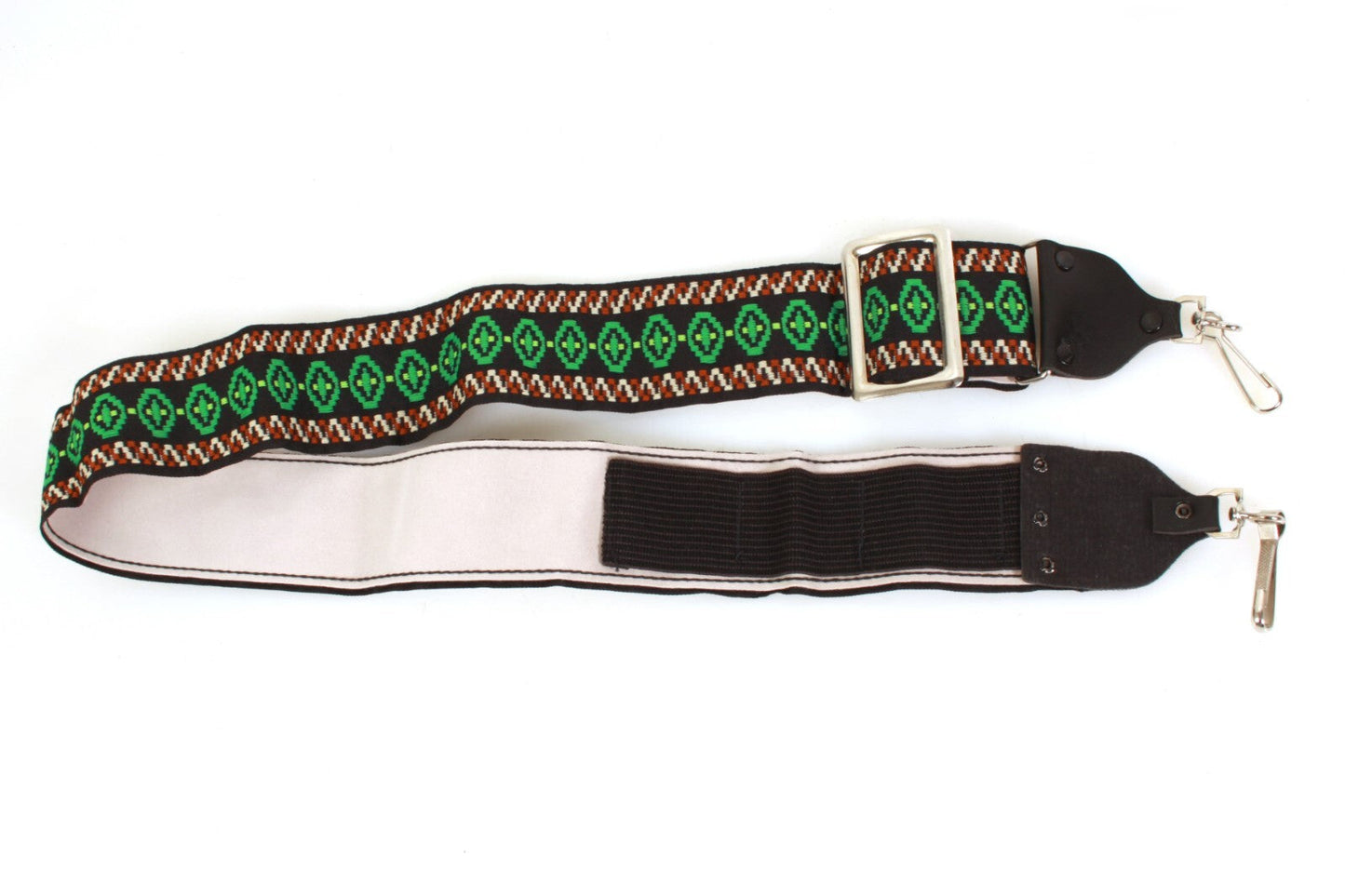 Vintage Embroidered Camera Strap - 2in Wide, 40in Long, Adjustable, 1960s Style
