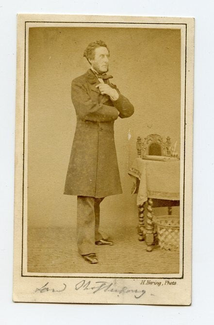 Anthony Ashley Cooper VII Earl of Shaftesbury CDV by H. Hering London