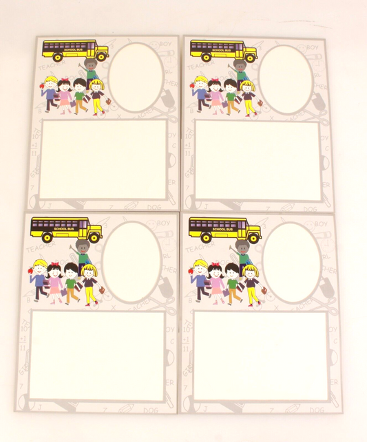 Elementary Photo Frame, Set of 4