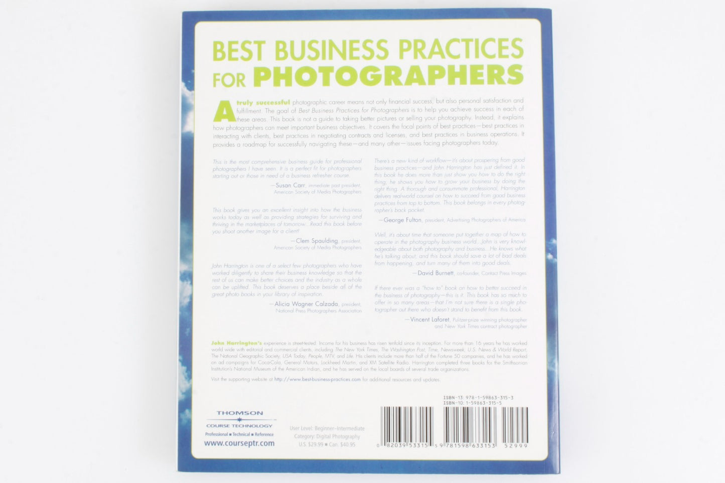 Best Business Practices for Photographers by John Harrington