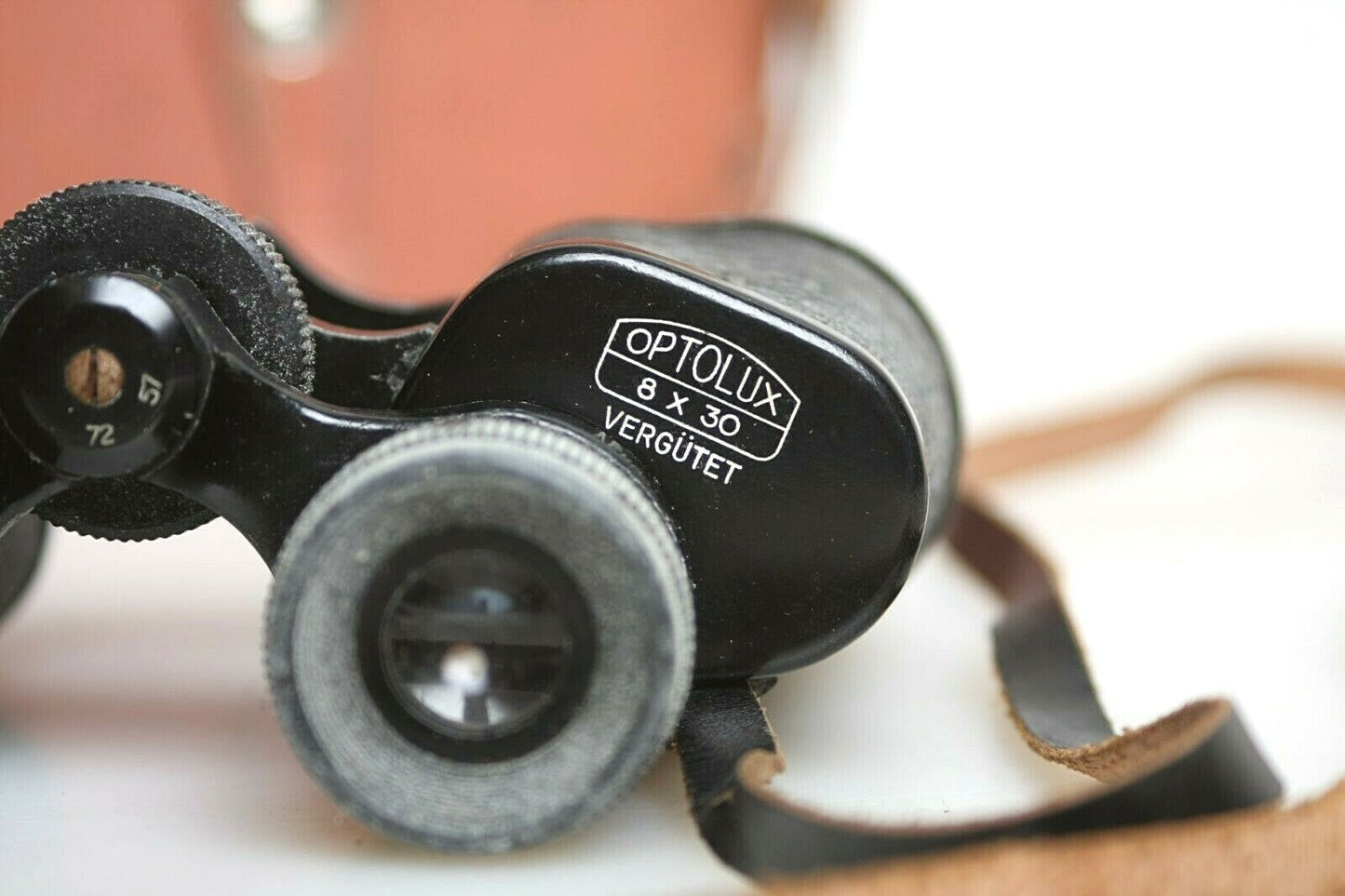 Rare Vintage Optolux Vergutet 8X30 Binoculars