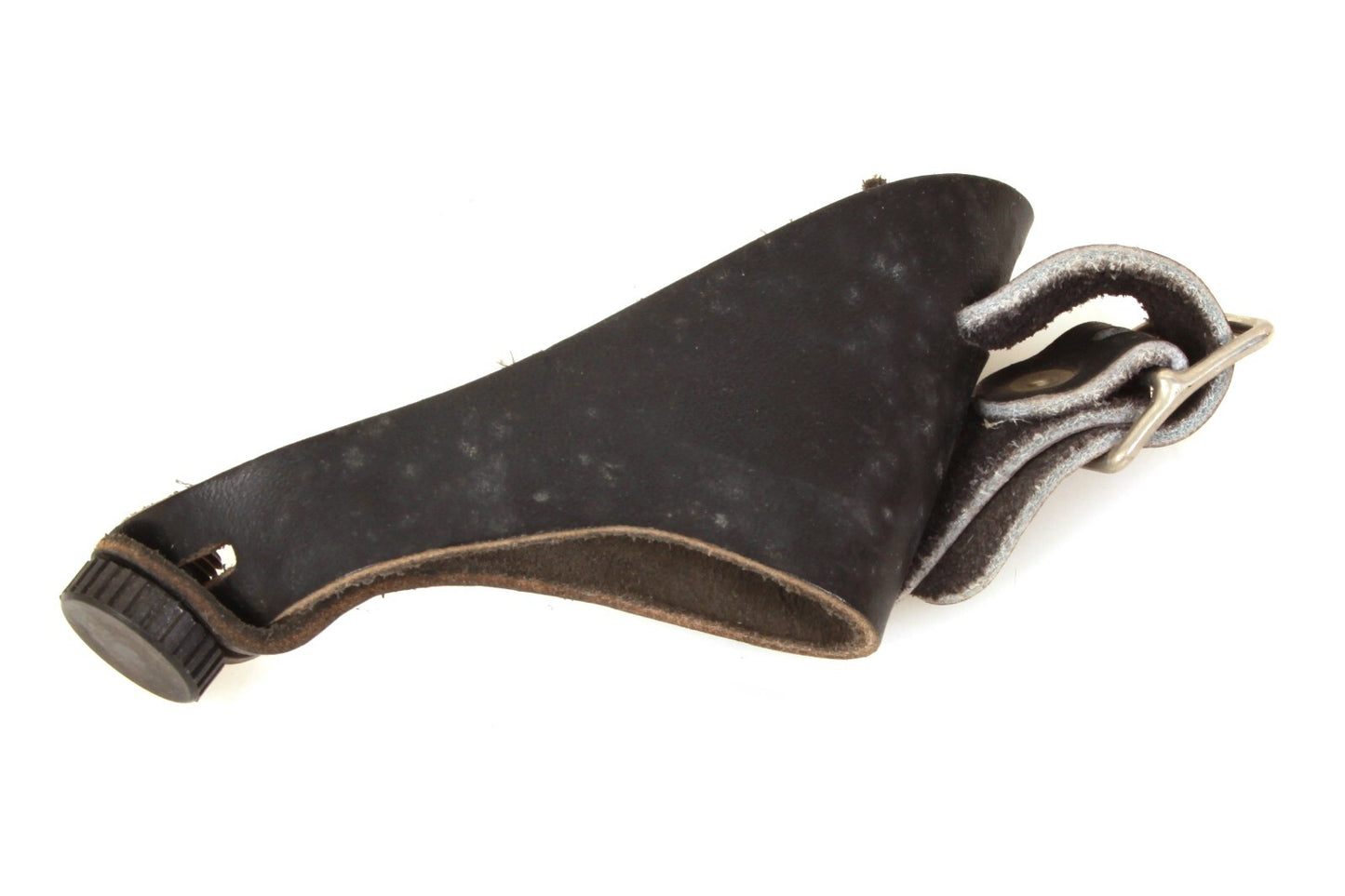 Camera Hand Grip Black Leather 1/4-20 Connector