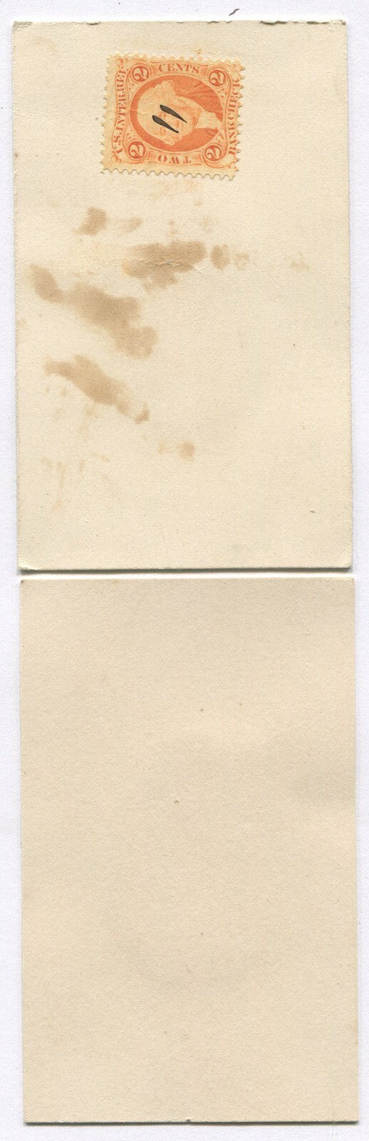 YOUNG GIRLS, OVAL ALBUMEN ON ORNATE MOUNT. CDV 2 SET. 1 W/TAX STAMP.